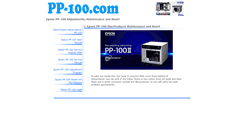 Desktop Screenshot of pp-100.com